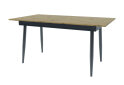 Obrázek 1 - Rozkládací stůl City 150x85 cm Dub artisan / Antracit Vystavený kus