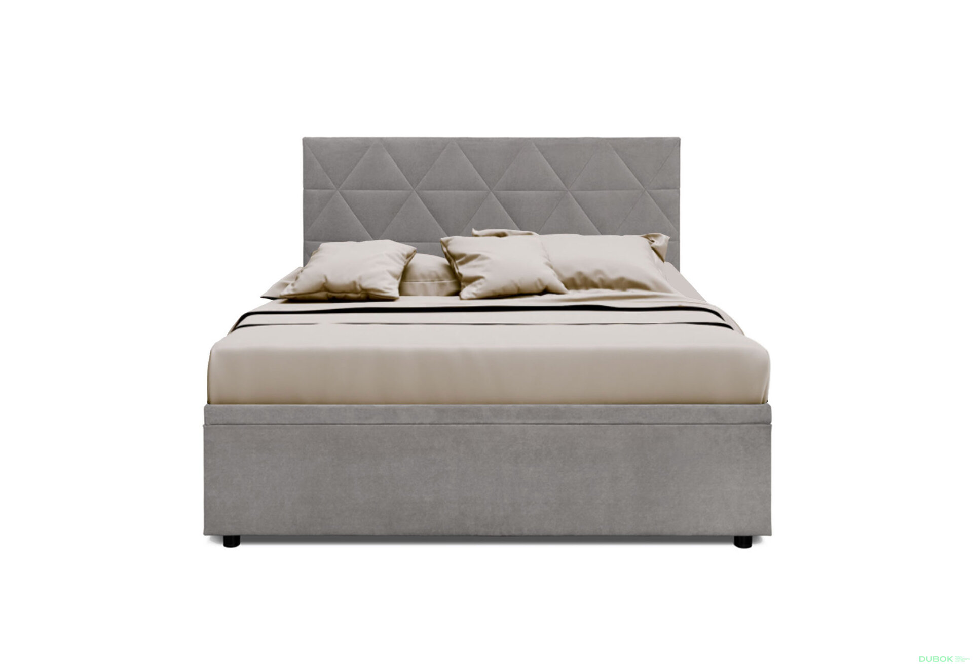 Obrázek 3 - Postel Fro Caro 160x200 s roštem, úložným prostorem Mono 246, šedá