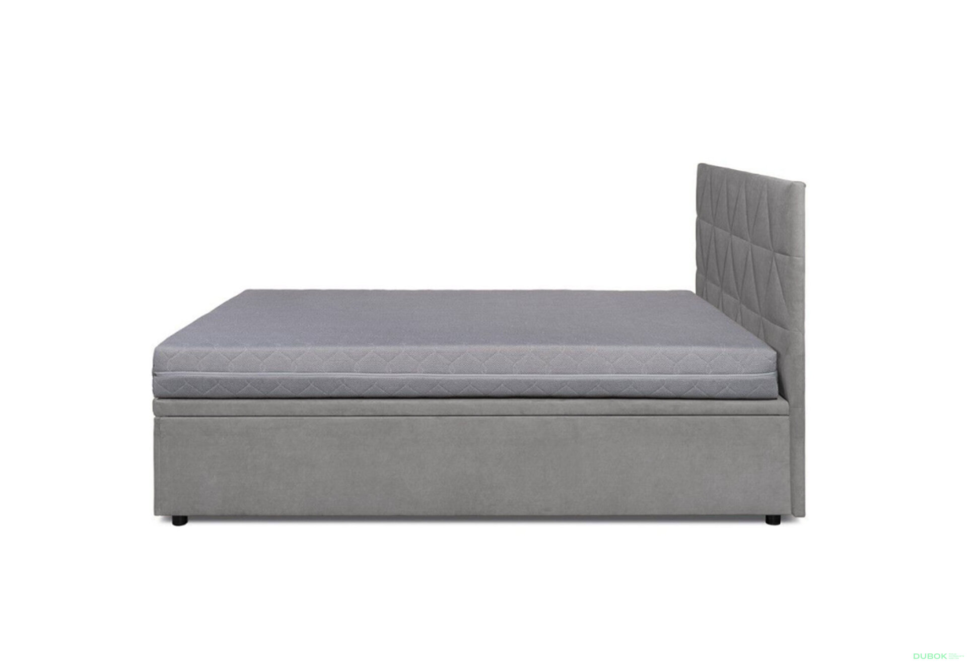 Obrázek 5 - Postel Fro Caro 160x200 s roštem, úložným prostorem Mono 246, šedá