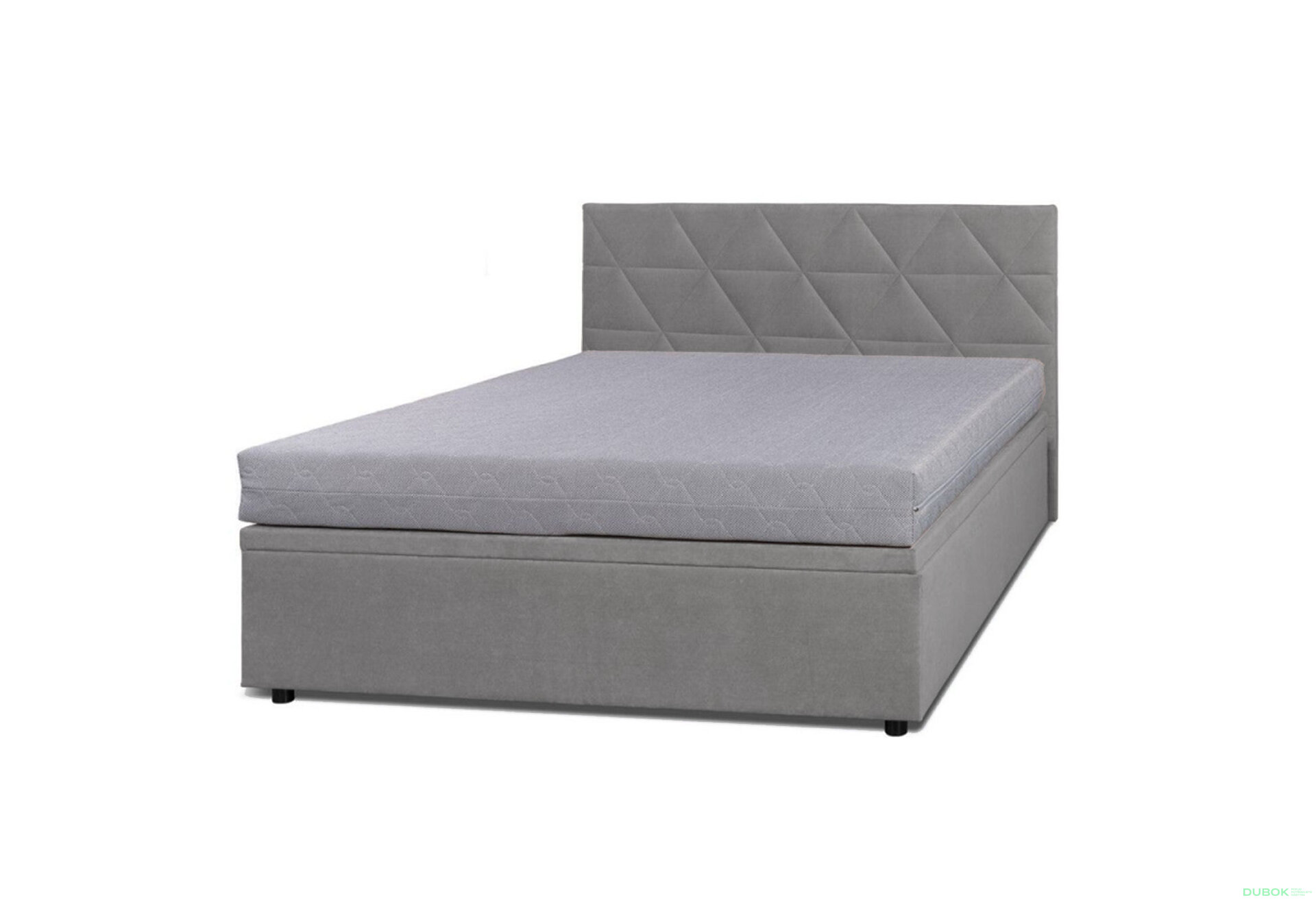 Obrázek 4 - Postel Fro Caro 160x200 s roštem, úložným prostorem Mono 246, šedá