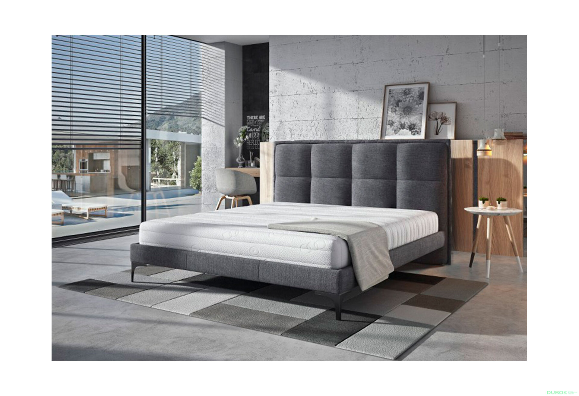 Obrázek 2 - Postel Ariana 180x200 Solid 99 Davis