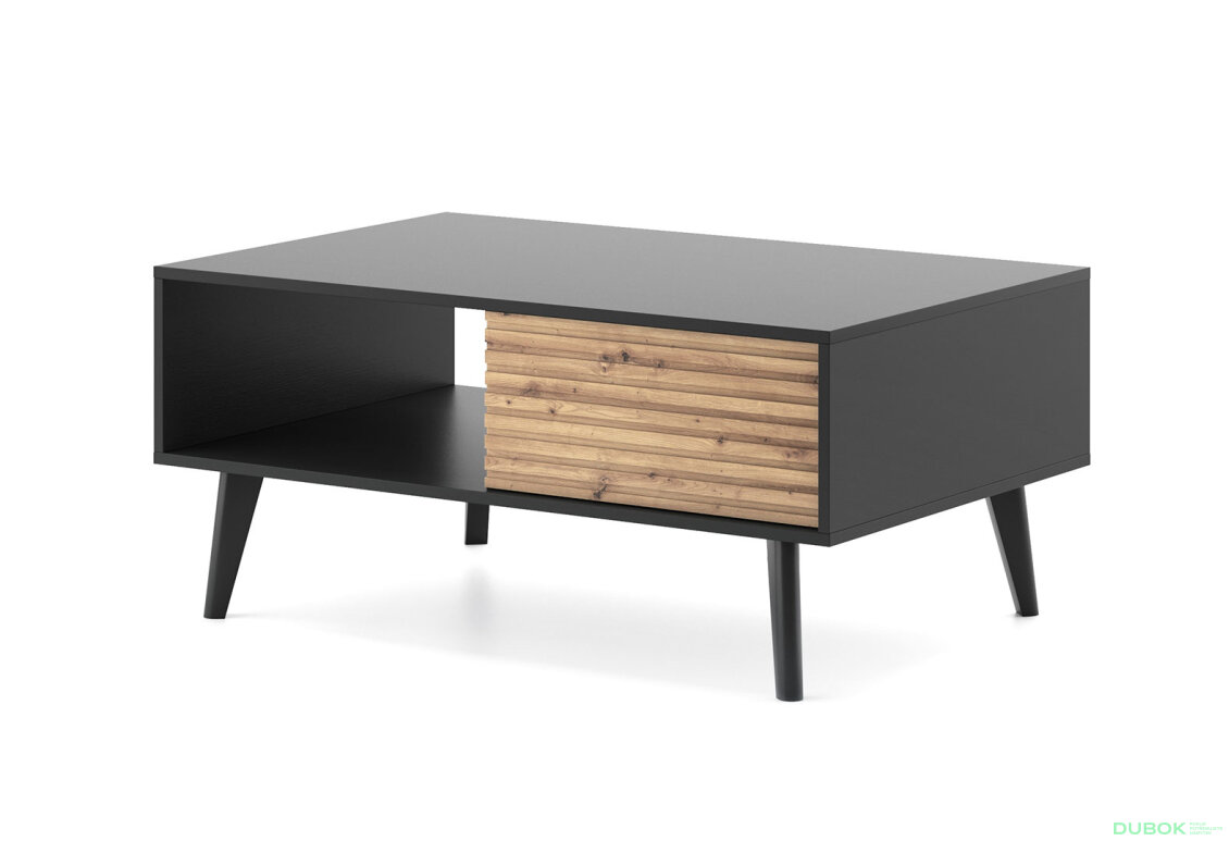 Obrázek 7293 - Obývací sestava I dub artisan / černý Willow