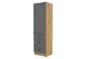 Obrázek 5798 - Kuchyňská sestava 2.4 m Stilo dub artisan / dust grey