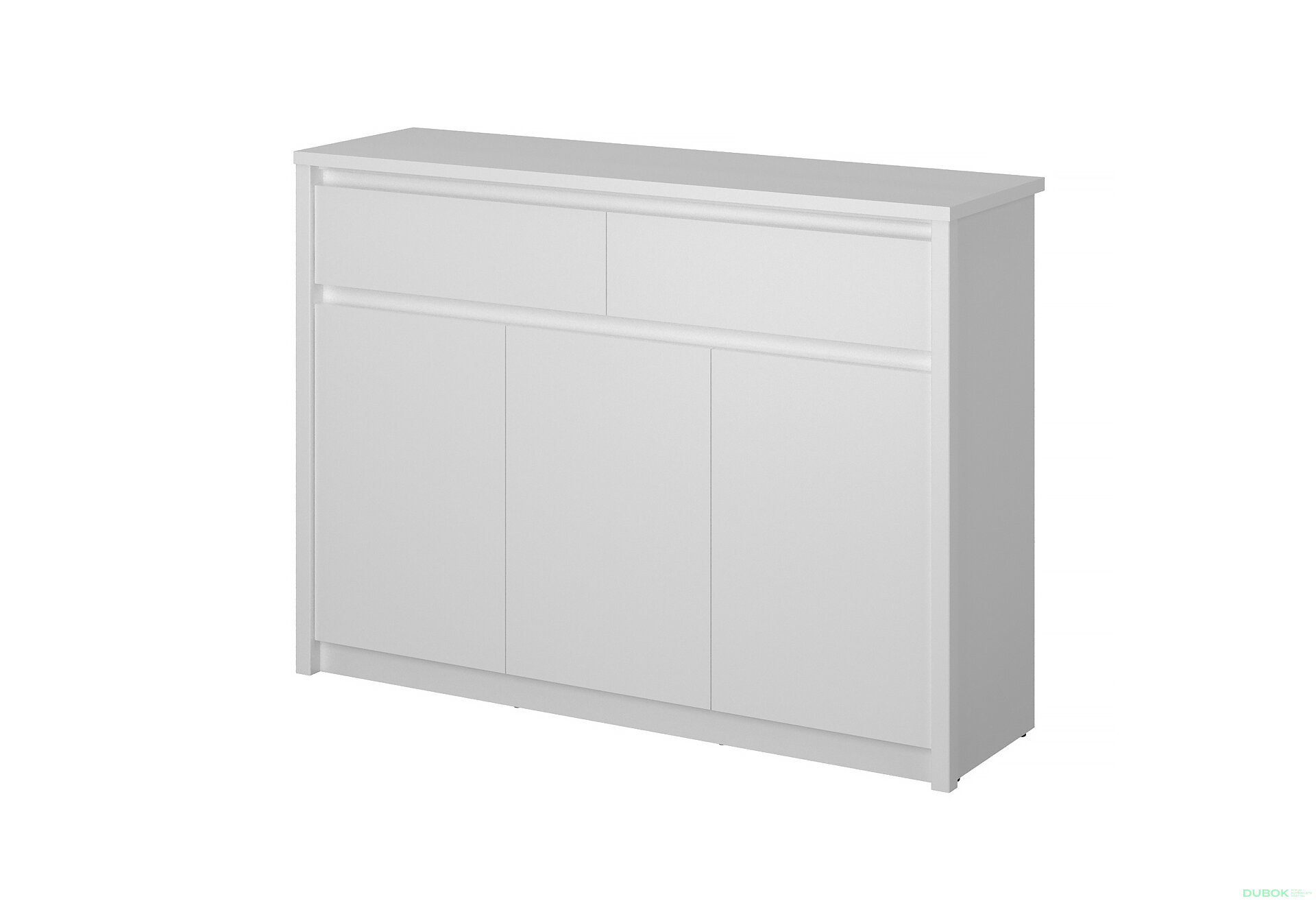 Obrázek 1 - Komoda 3d2s bílá Erden