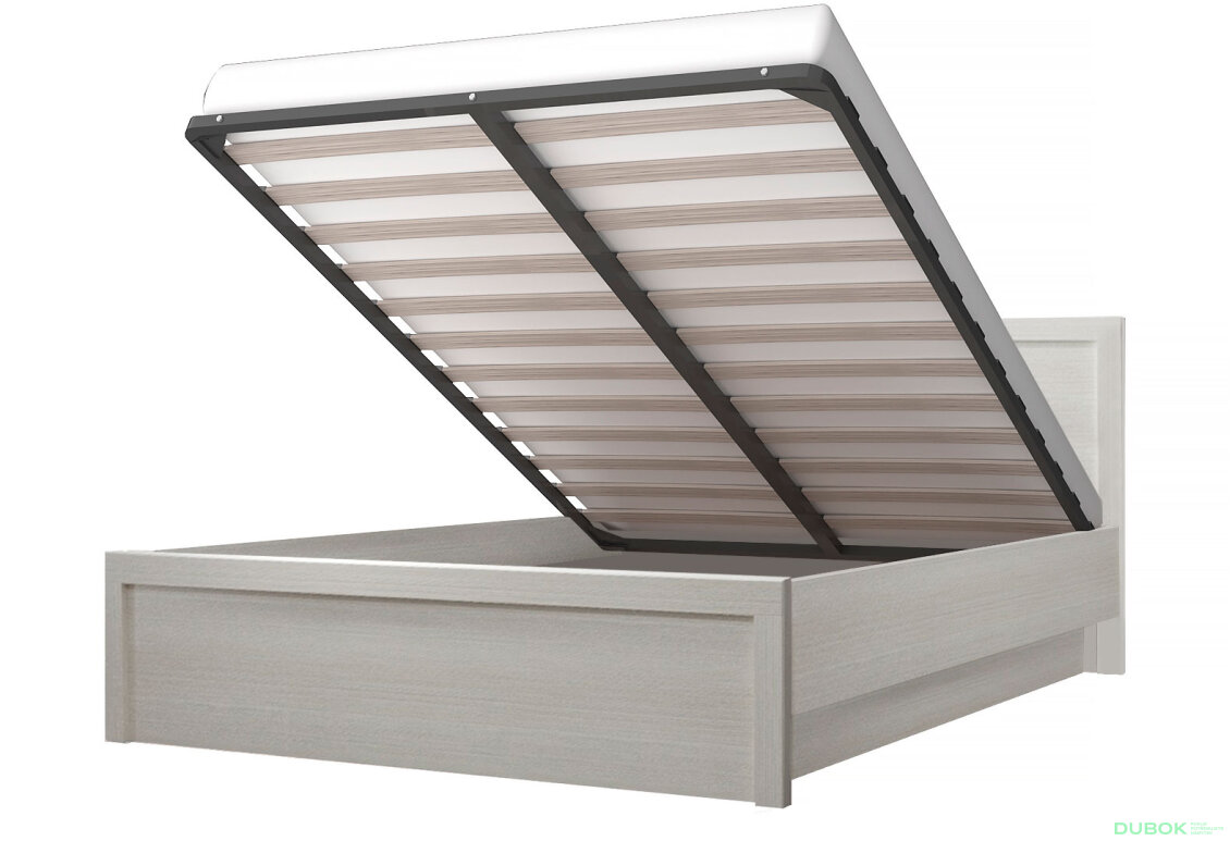 Obrázek 3 - Postel 140x200 s roštem, úložným prostorem bílá Jazz