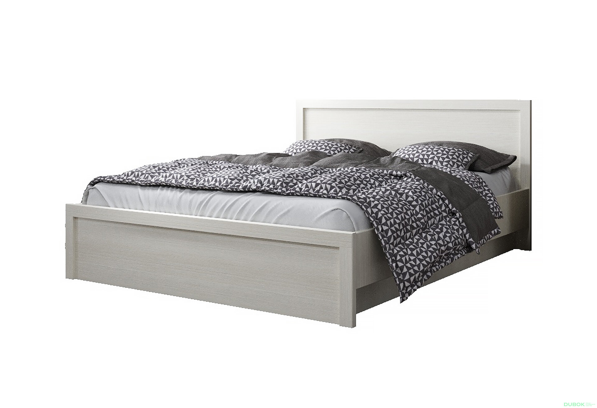 Obrázek 1 - Postel 160x200 s roštem, úložným prostorem bílá Jazz