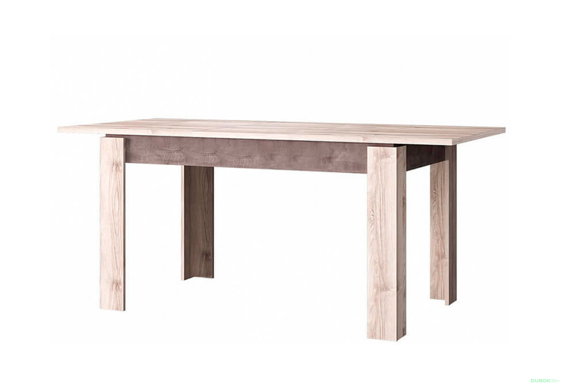Obrázek 2 - Rozkládací stůl 130/172 kaštan nairobi / onyx Jazz