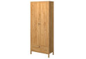 Obrázek 1 - Skříň dvoudveřová se zásuvkou Klark 83x210x48.5 cm Dub craft zlatý