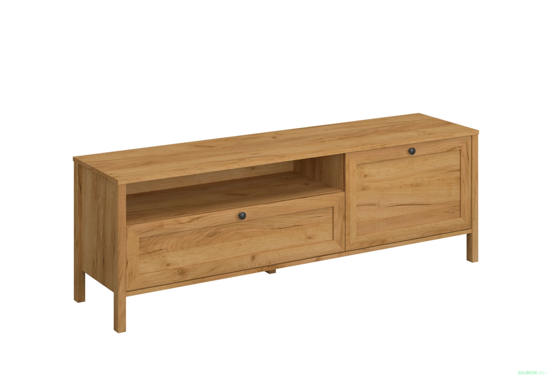Obrázek 2 - TV stolek 1k1s dub craft zlatý Klark