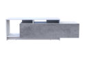 Obrázek 4 - TV stolek U2 bílý / beton dřevotříska 160x38x48
