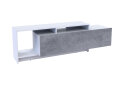 Obrázek 5 - TV stolek U2 bílý / beton dřevotříska 160x38x48