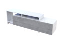 Obrázek 6 - TV stolek U2 bílý / beton dřevotříska 160x38x48