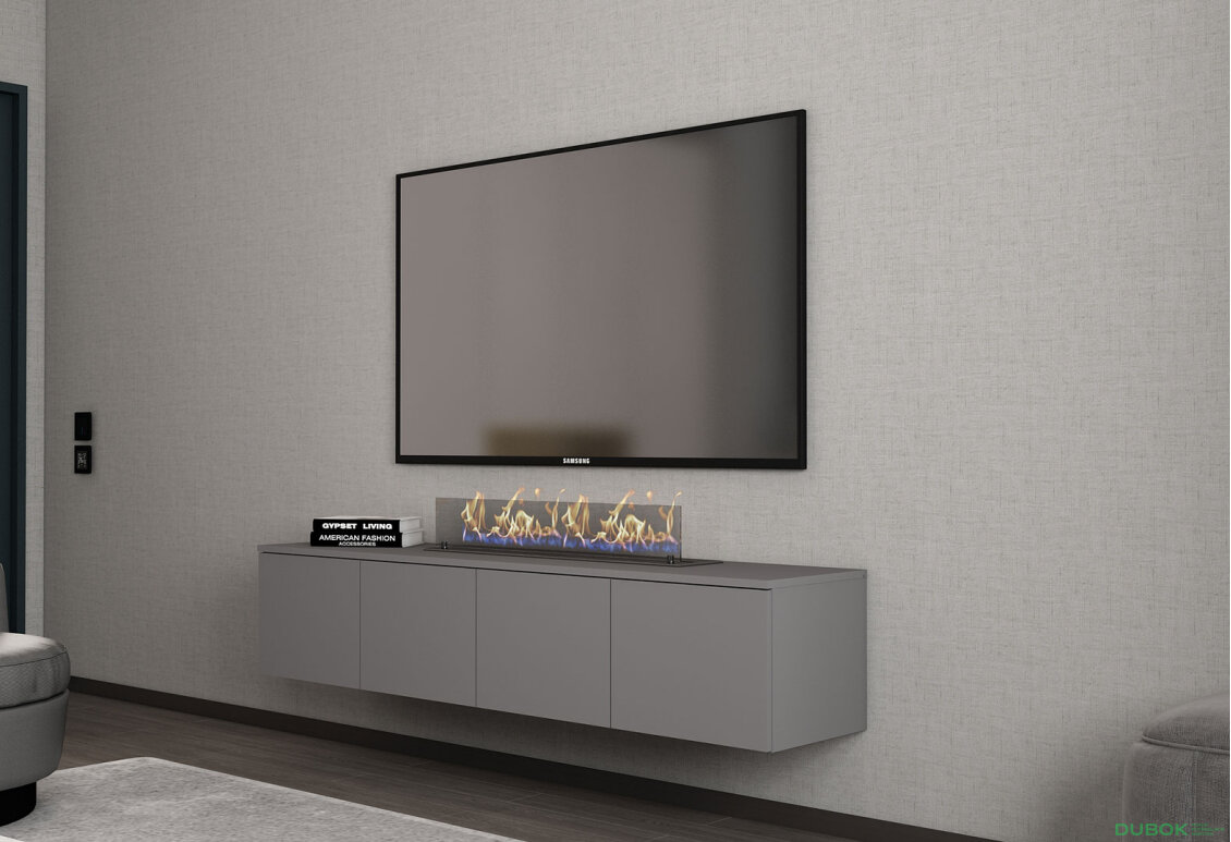 Obrázek 2 - TV stolek Levía grafit 4dv 160x35x33