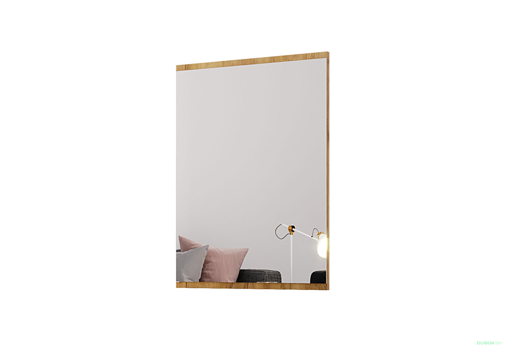 Obrázek 1 - Zrcadlo 60x80 dub kraft Luna