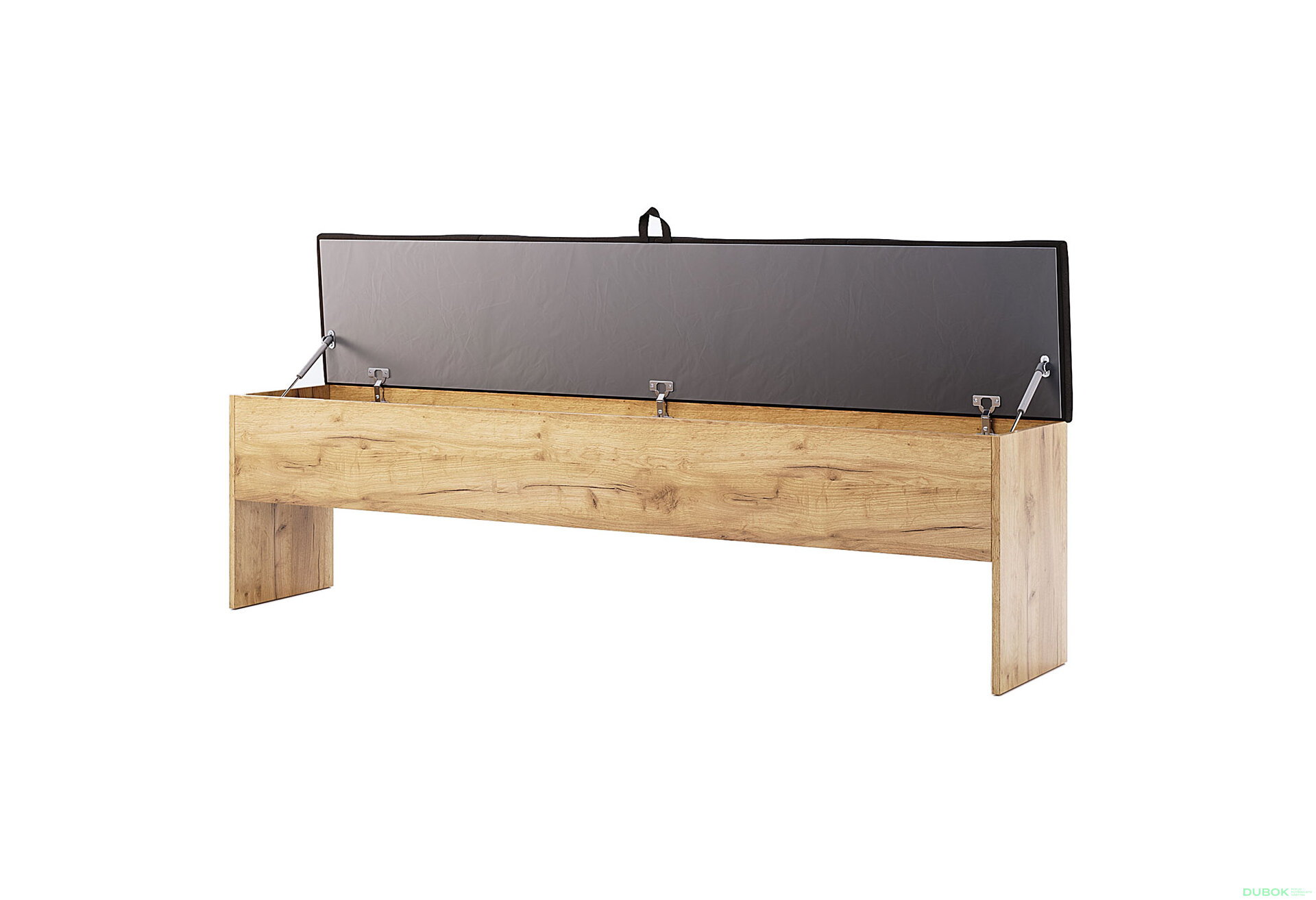 Obrázek 2 - Lavice postel 1.6x2.0 dub kraft Luna