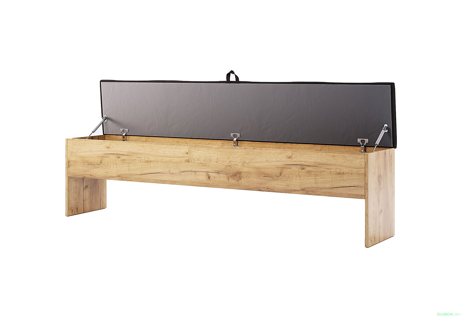 Obrázek 2 - Lavice postel 1.8x2.0 dub kraft Luna