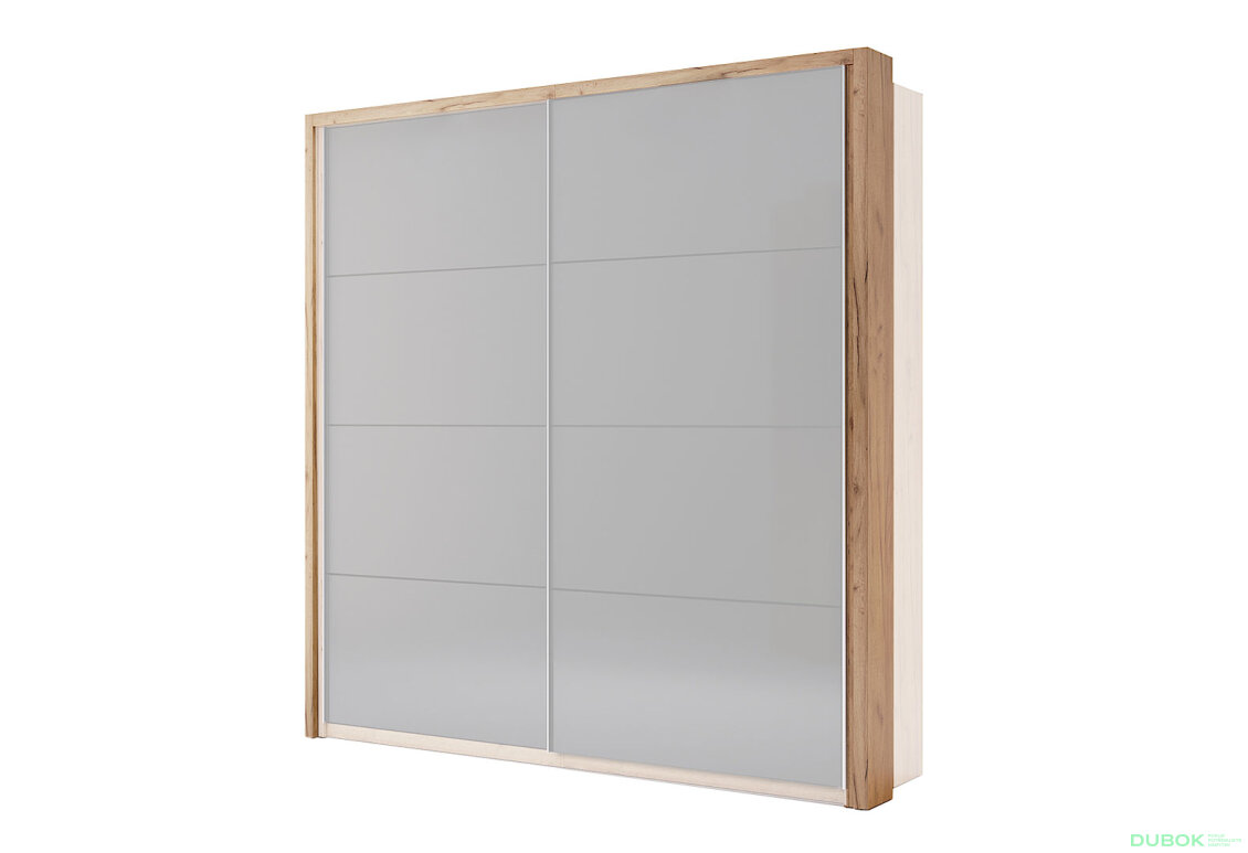 Možnost Garnýž k Skříni s posuvnými dveřmi 2.0x2.1 dub kraft Luna