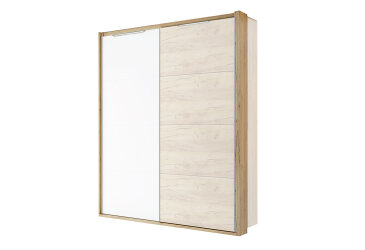 Možnost Záclonová tyč s osvětlením k Skříni s posuvnými dveřmi 1,5x2,1m dub kraft Asti