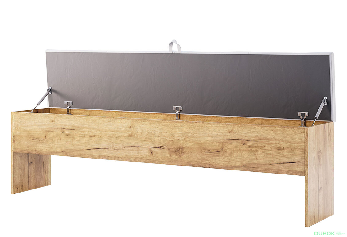 Obrázek 2 - Lavice k posteli 160x200 dub kraft Asti
