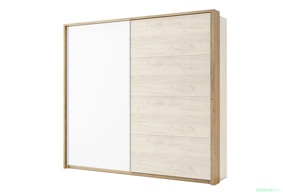 Možnost Záclonový rod do Skříně s posuvnými dveřmi 2,0x2,1m, dub kraft Asti