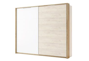 Možnost Záclonový tyč s osvětlením k Skříni s posuvnými dveřmi 2,5x2,1m, dub kraft Asti