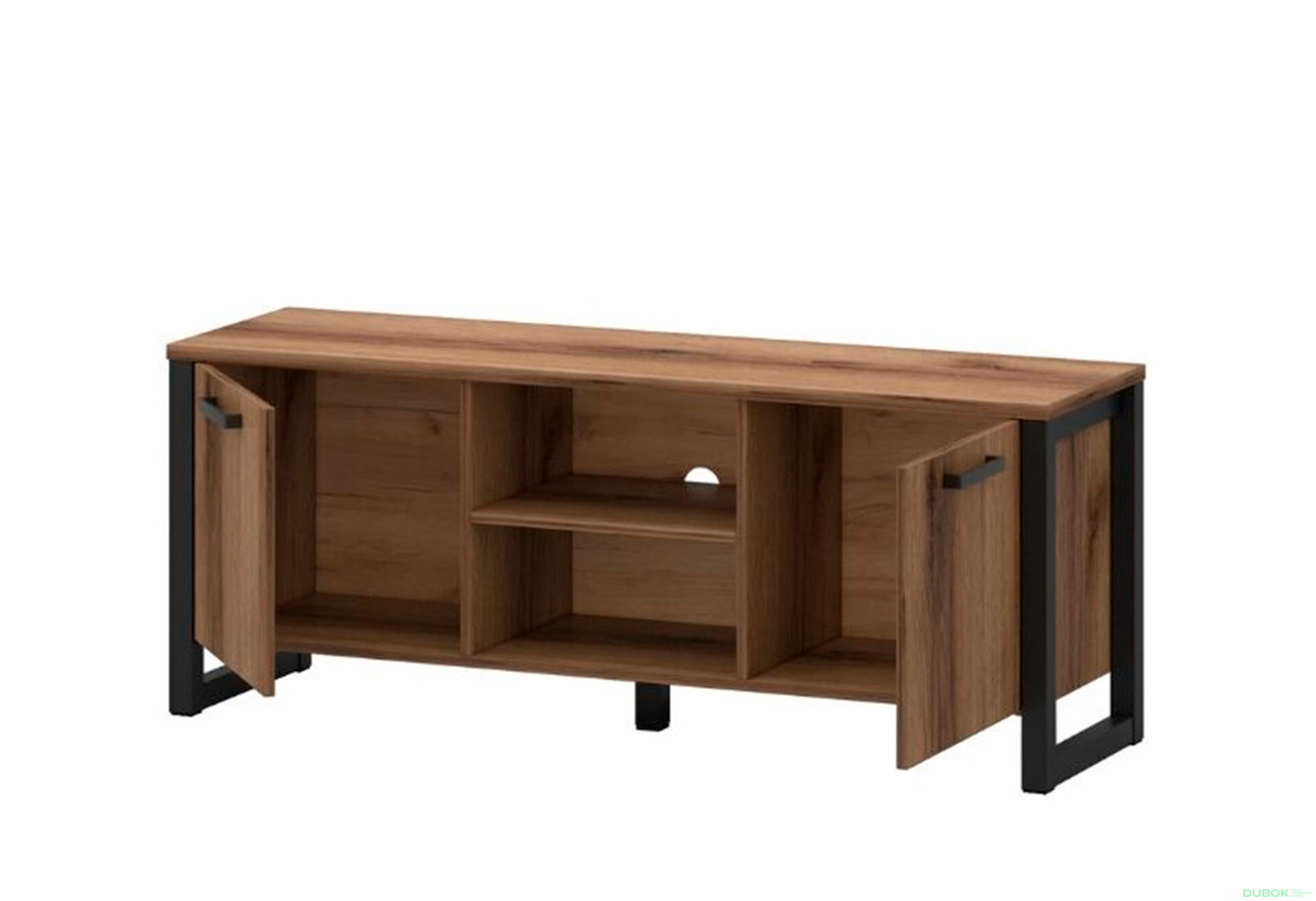 Obrázek 2 - TV stolek 2d/140 dub delano tmavý Mares