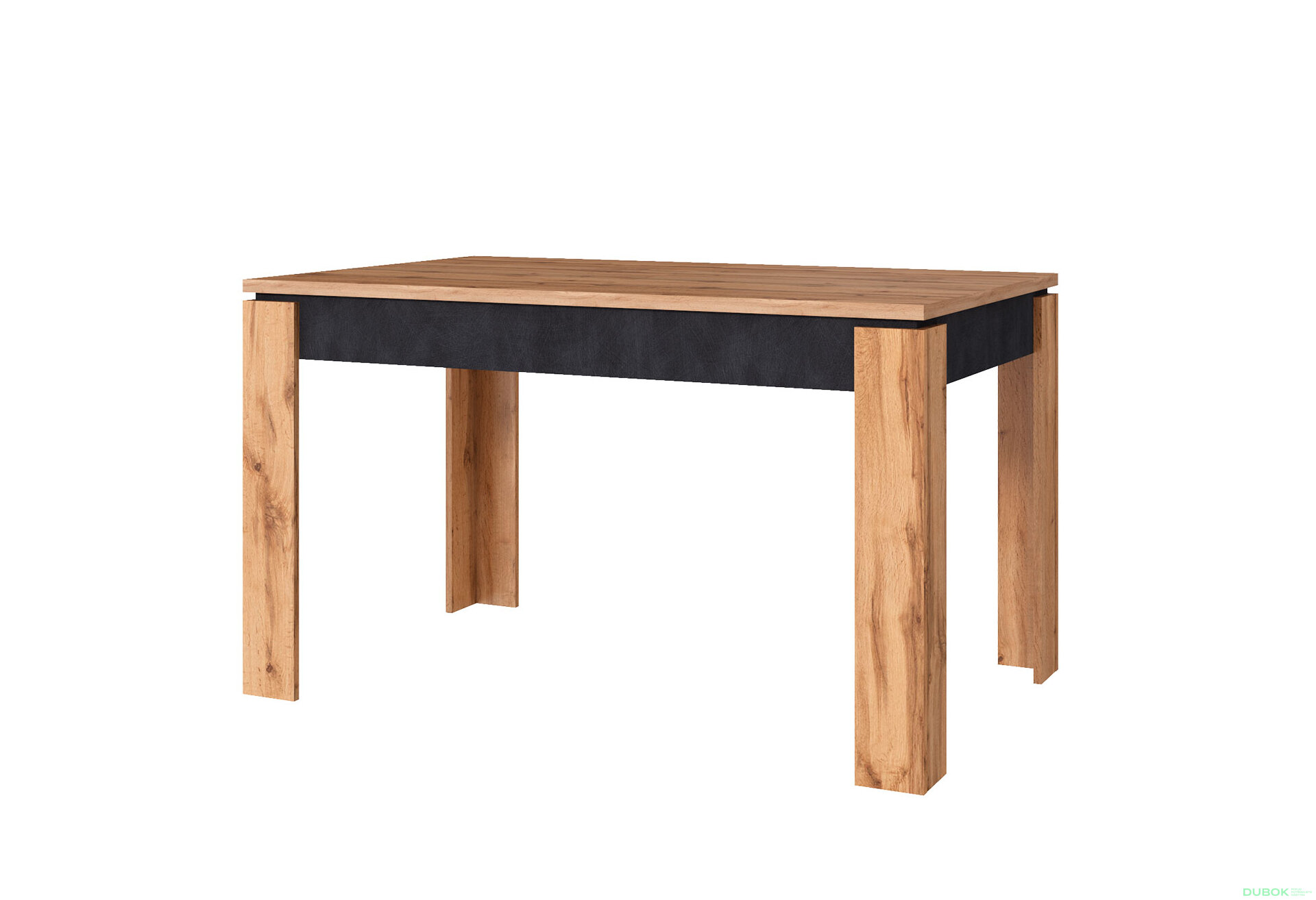 Obrázek 1 - Rozkládací stůl 130/175 dub wotan / matera Nicole