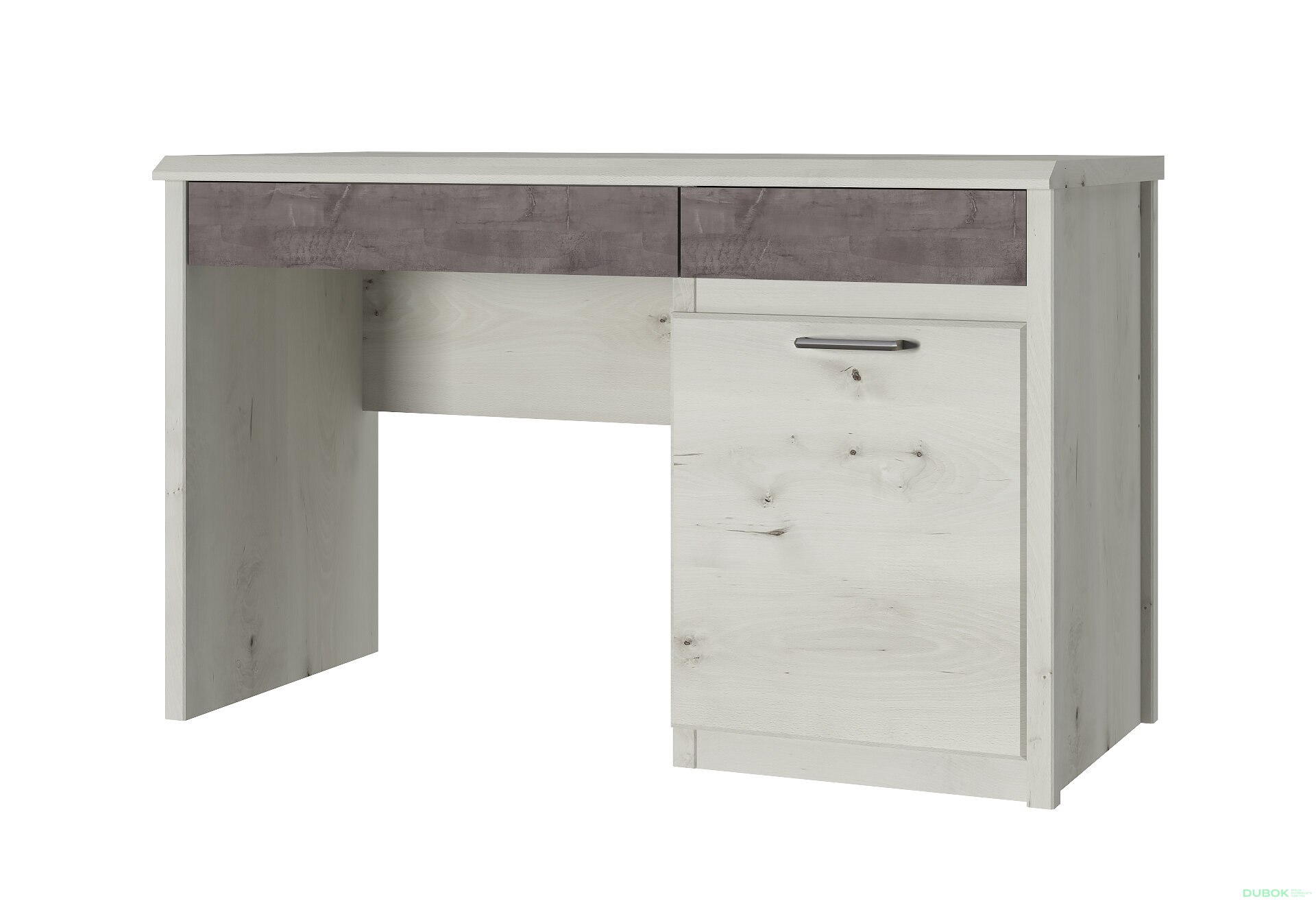 Obrázek 612 - Kancelářská sestava 2.3 m polární olše / onyx Nonell