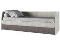 Obrázek 1 - Postel 2s/90x200 polární olše / onyx Nonell