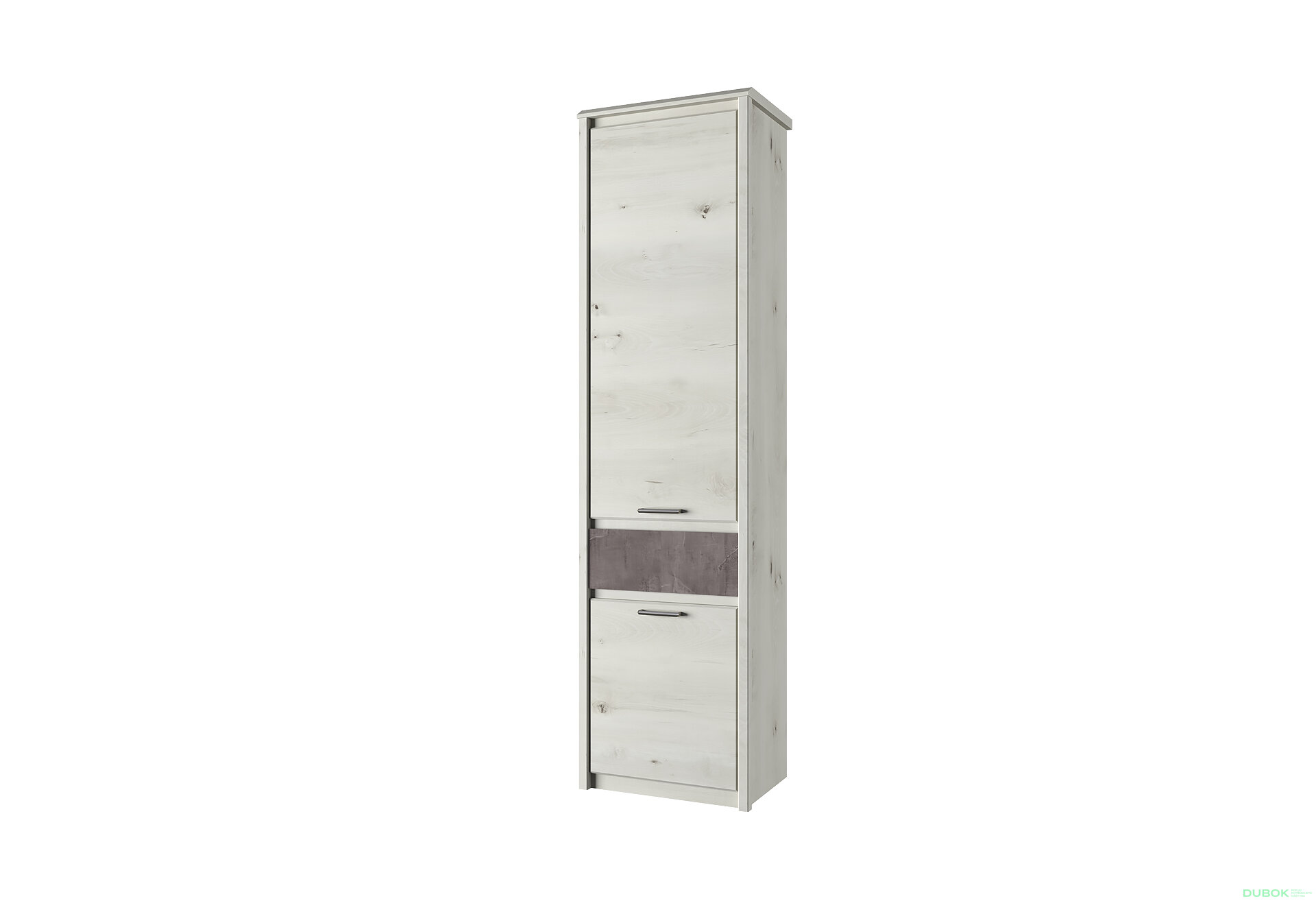 Obrázek 618 - Kancelářská sestava 2.3 m polární olše / onyx Nonell