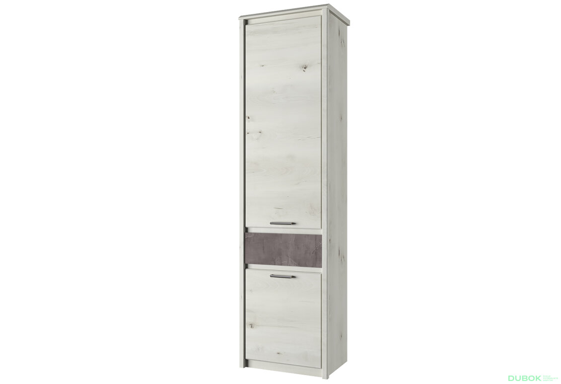 Obrázek 618 - Kancelářská sestava 2.3 m polární olše / onyx Nonell