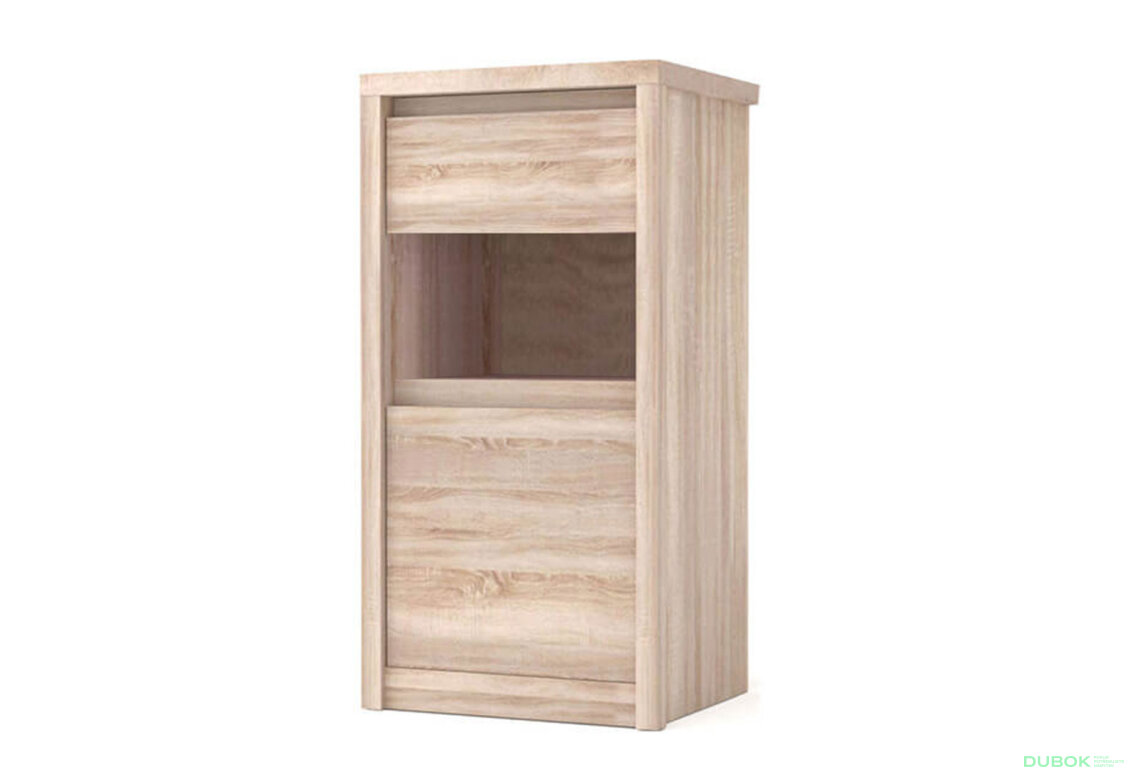 Obrázek 2 - Komoda s dvířky a zásuvkou Norton 46 cm Dub Sonoma