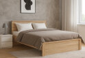 Obrázek 2 - Postel 160x200 dub sonoma Norton