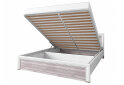 Obrázek 2 - Postel 140x200 s úložným prostorem krém / dub ancona Olivia