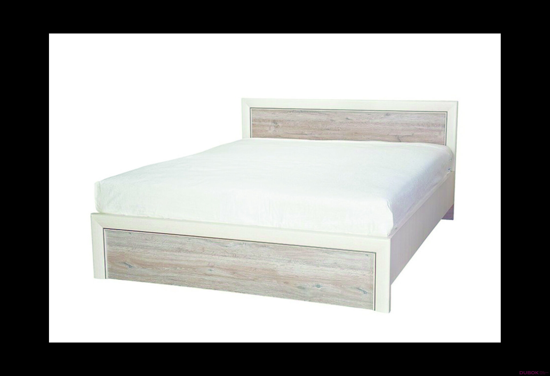 Obrázek 1 - Postel 160x200 krém / dub ancona Olivia