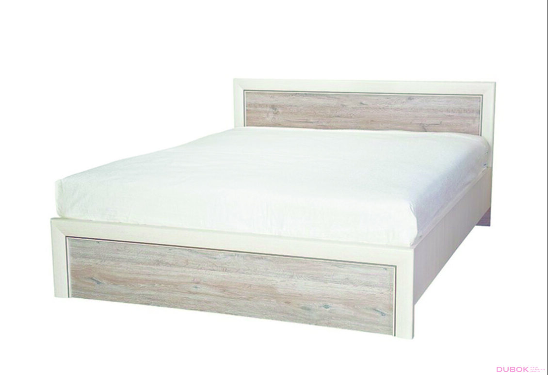 Postel 160x200 krém / dub ancona Olivia