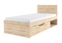 Obrázek 1 - Postel 90x200 s roštem dub san remo Oskar