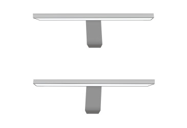LED 2x osvětlení nad skříň bílý / teplý Osvětlení