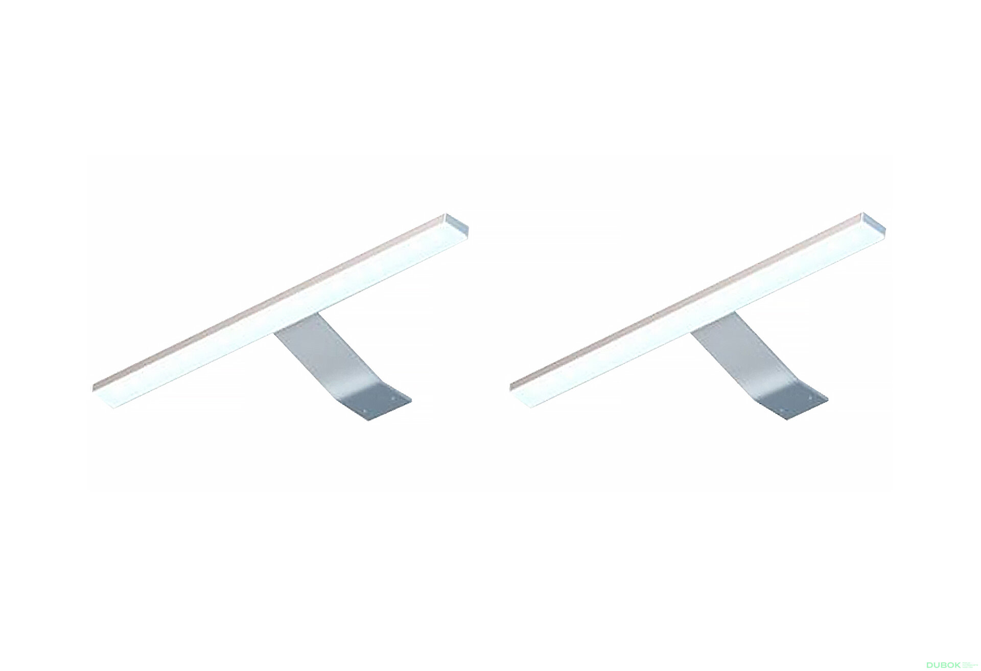 Obrázek 2 - LED 2x osvětlení nad skříň bílý / teplý Osvětlení