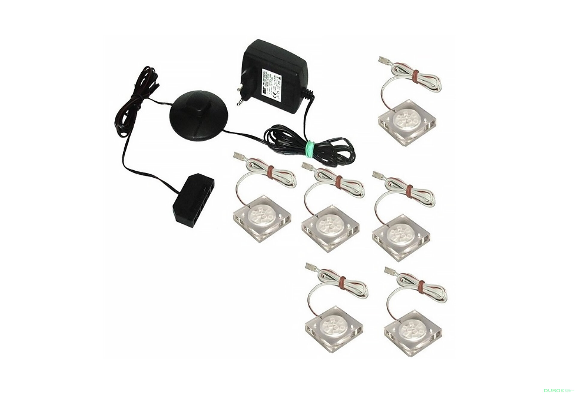 Obrázek 1 - LED 6x ks bílý / teplý Osvětlení
