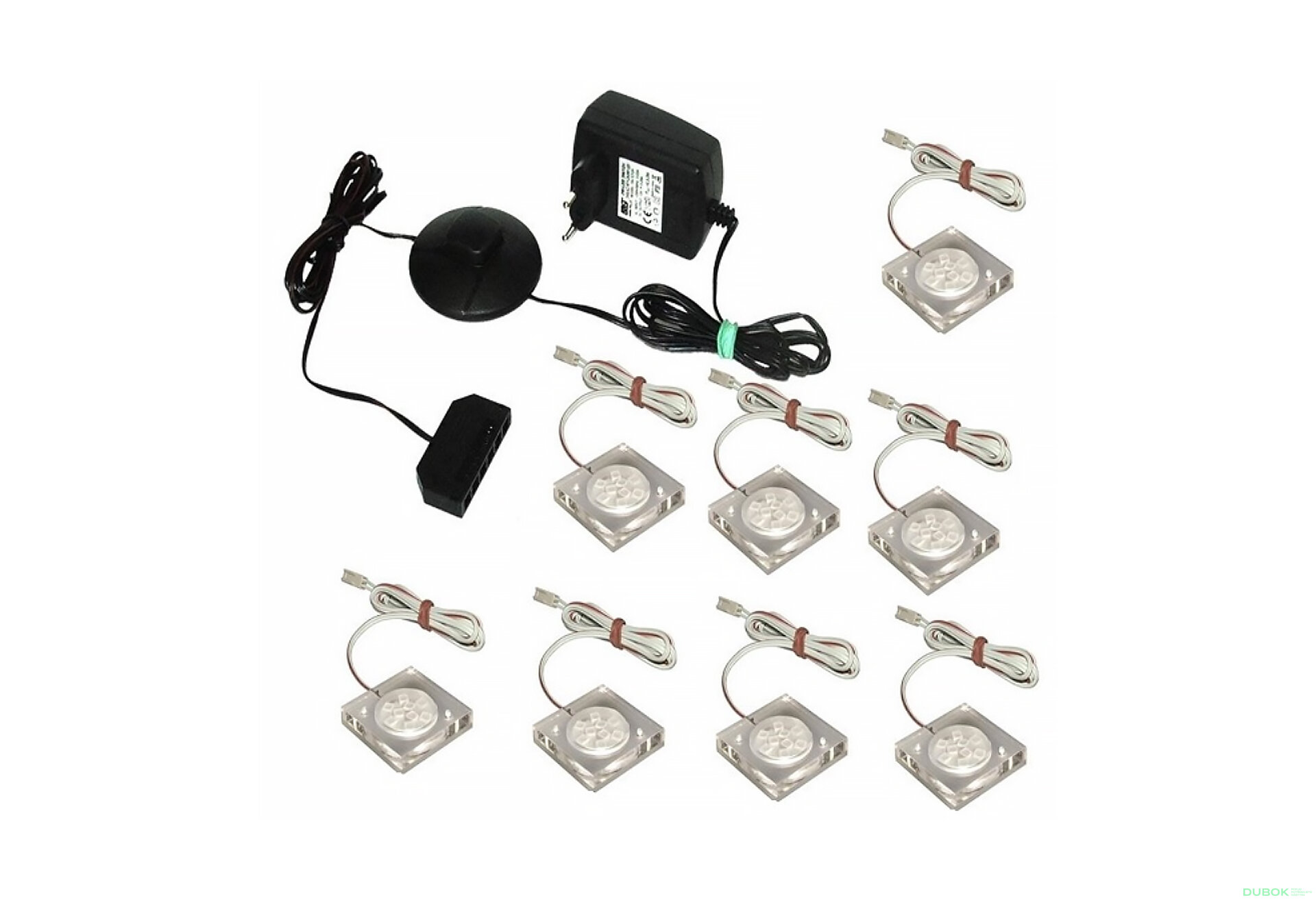 Obrázek 1 - LED 8x ks bílý / teplý Osvětlení