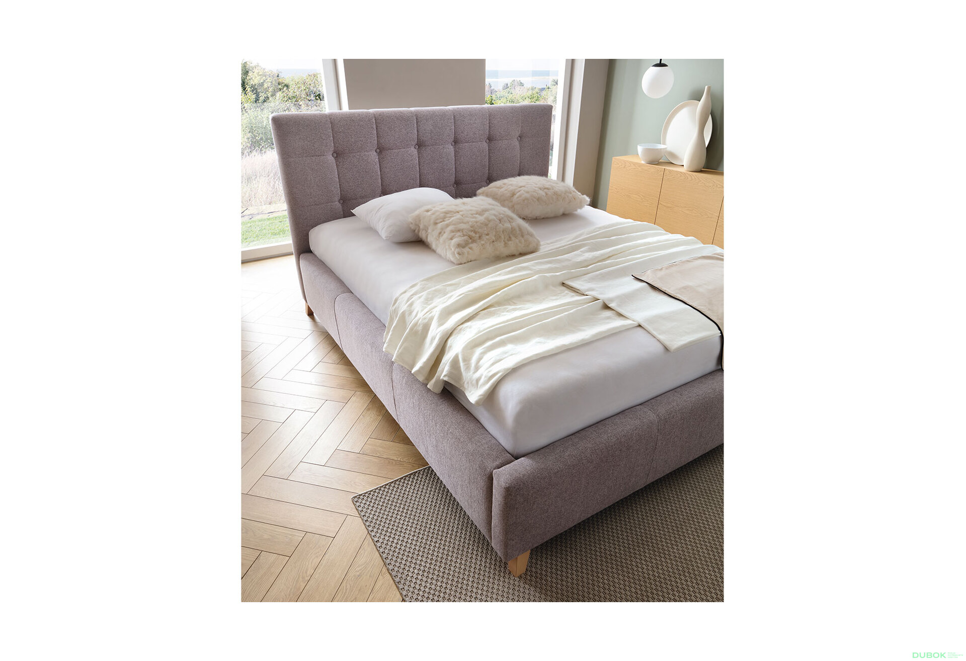 Obrázek 3 - Postel Tessa 180x200 Massimo 411 Idesin E10 Buk