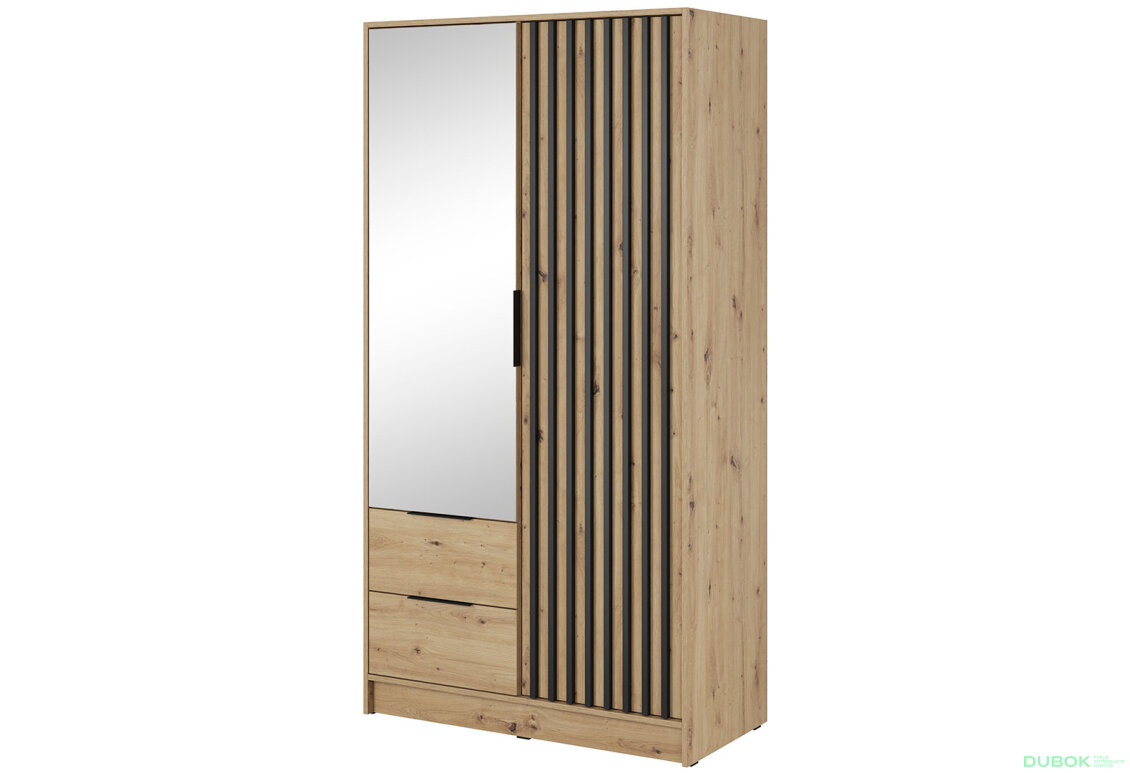 Skříň 2D se zrcadlem artisan Nelly