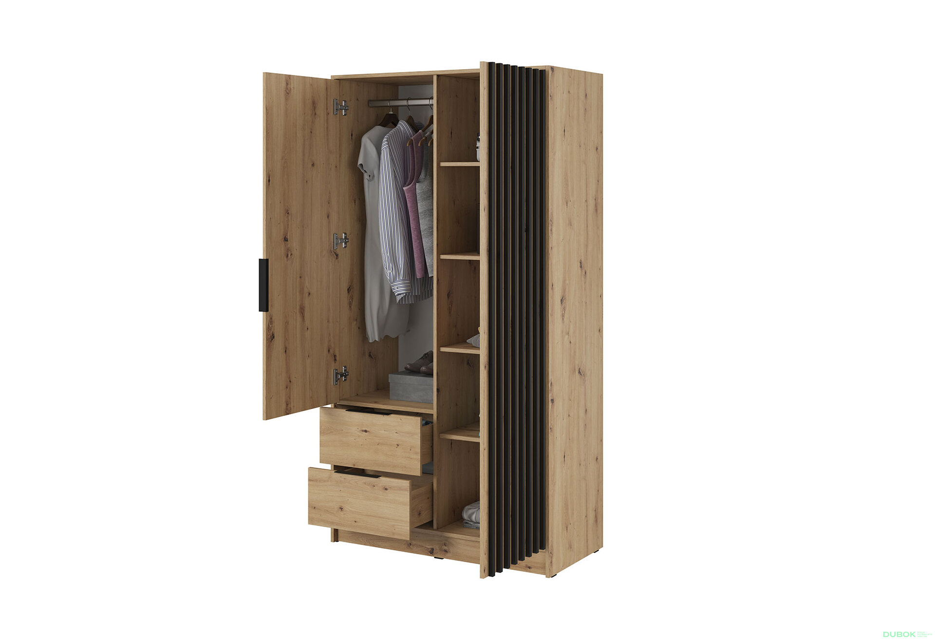 Obrázek 2 - Skříň 2D se zrcadlem artisan Nelly