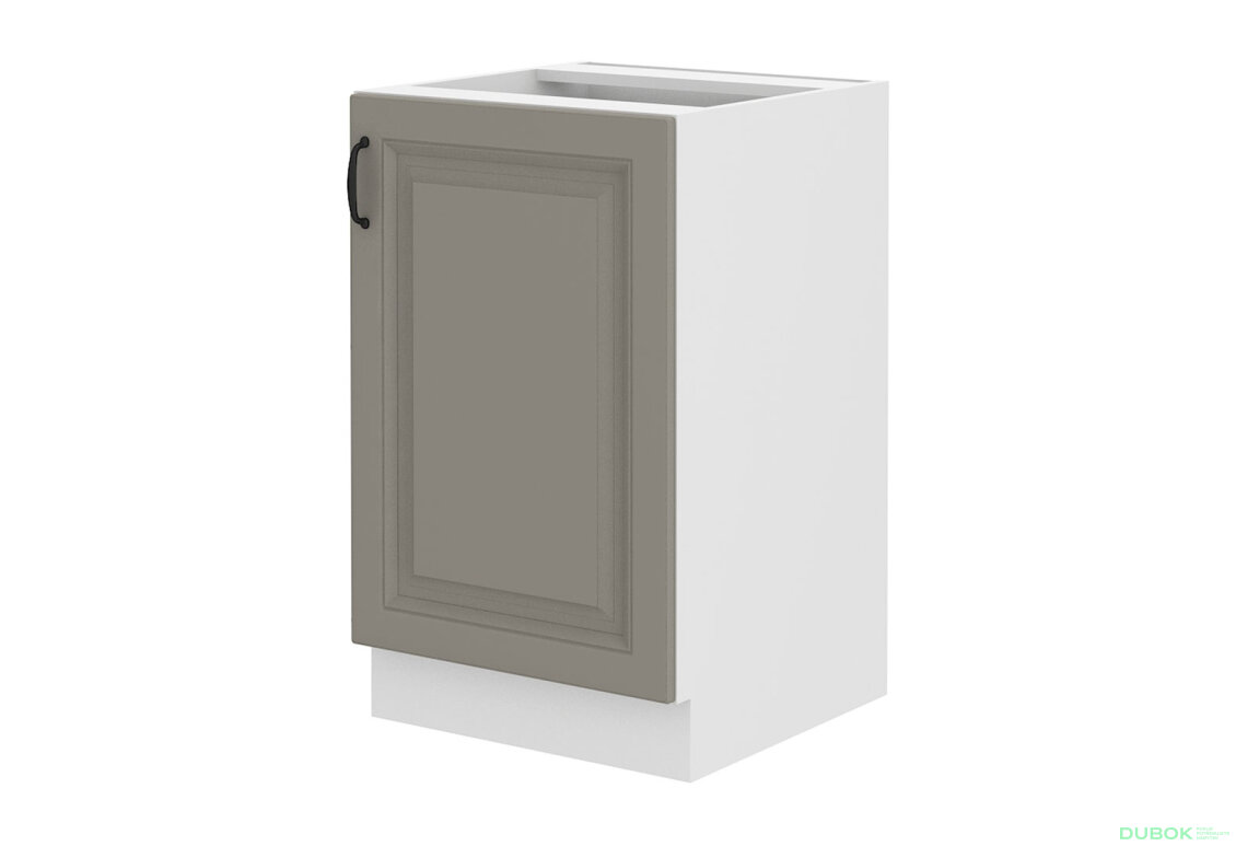 Obrázek 5710 - Kuchyňská sestava 2.8x1.7 m Stilo bílý / clay grey
