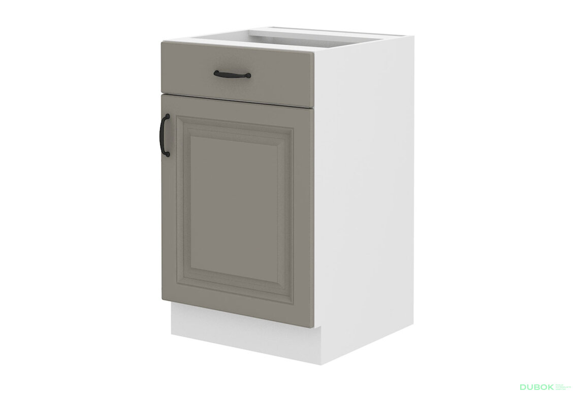 Obrázek 5711 - Kuchyňská sestava 2.5 m (I) Stilo bílý / clay grey