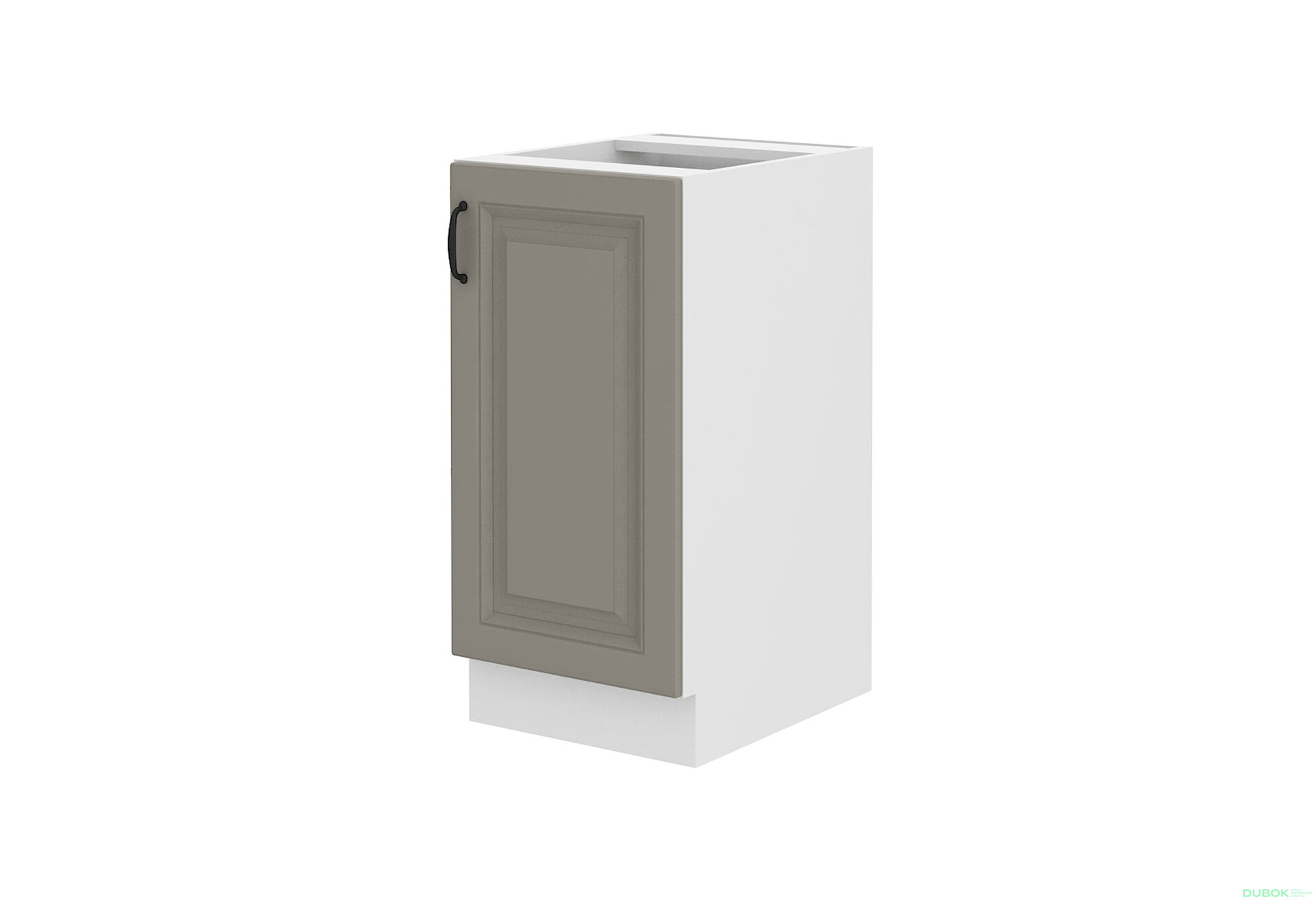 Obrázek 5712 - Kuchyňská sestava 2.8x1.7 m Stilo bílý / clay grey