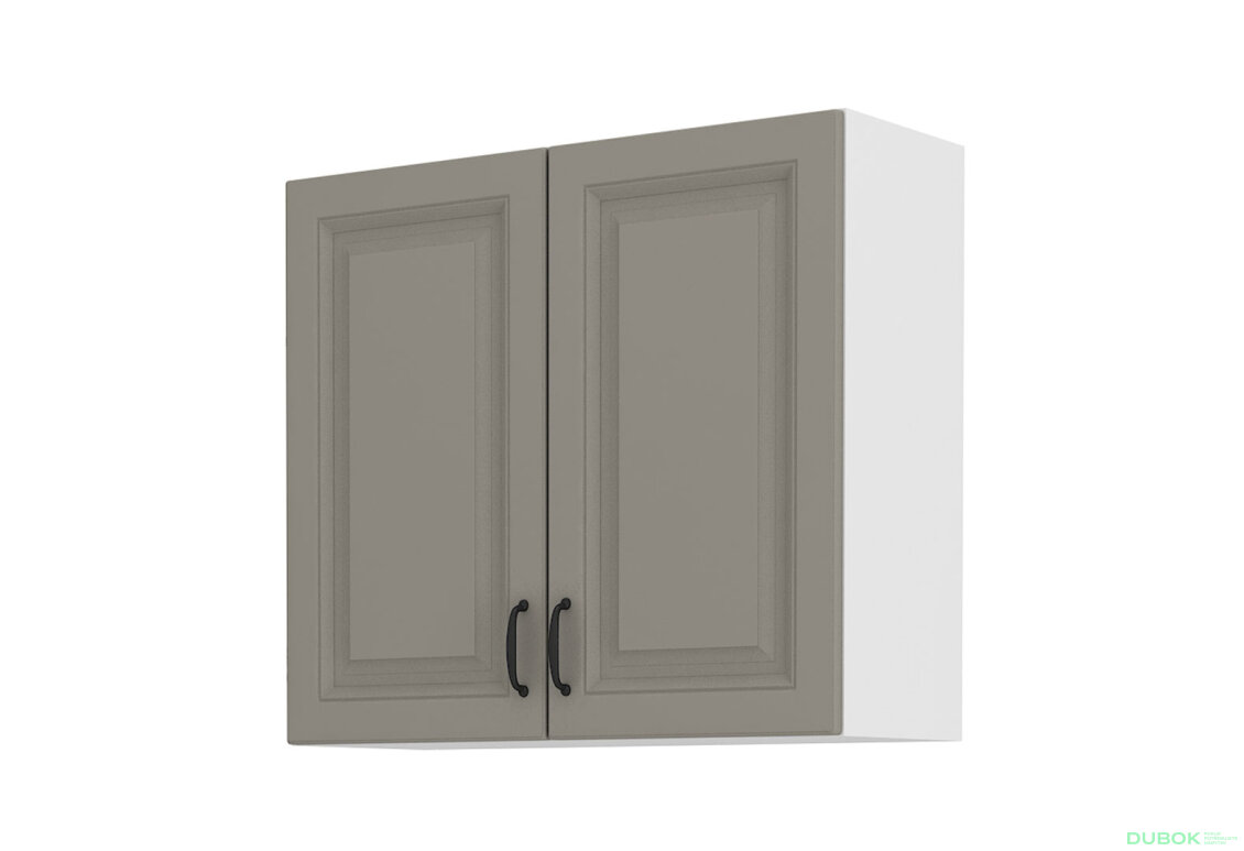 Obrázek 5718 - Kuchyňská sestava 2.5 m (I) Stilo bílý / clay grey
