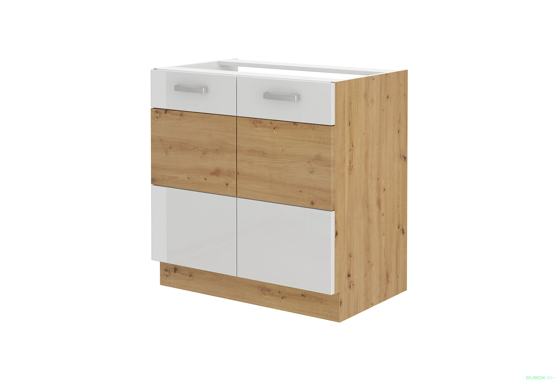 Obrázek 5387 - Kuchyňská sestava 2.6 m Artisan / bílý lesk