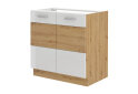 Obrázek 5387 - Kuchyňská sestava 2.6 m Artisan / bílý lesk